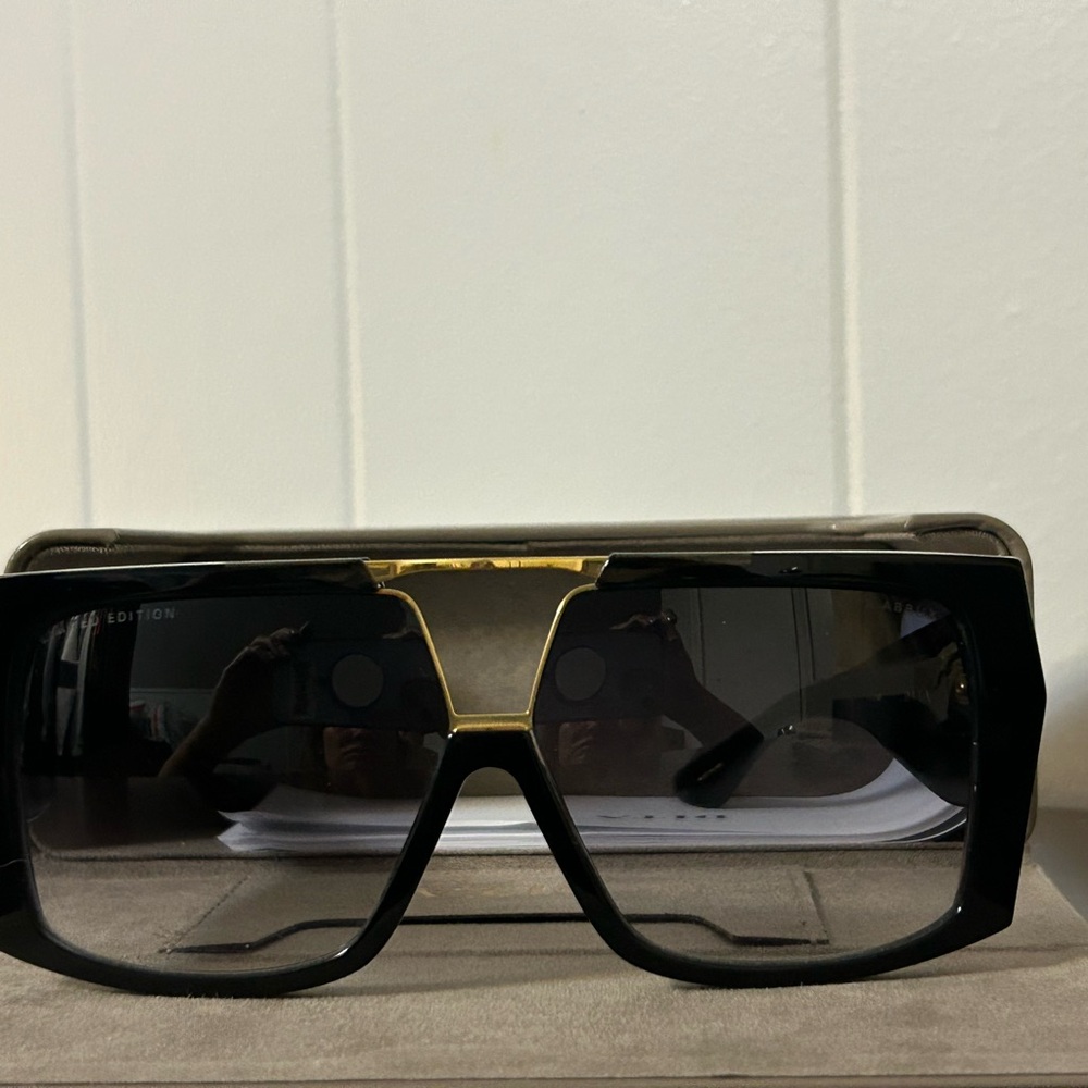 DITA Black and Gold Designer Sunglasses